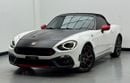 أبارث 124 سبائیدر 2018 Abarth 124 Spider, Service History, 1 Year Warranty, Excellent Condition, GCC