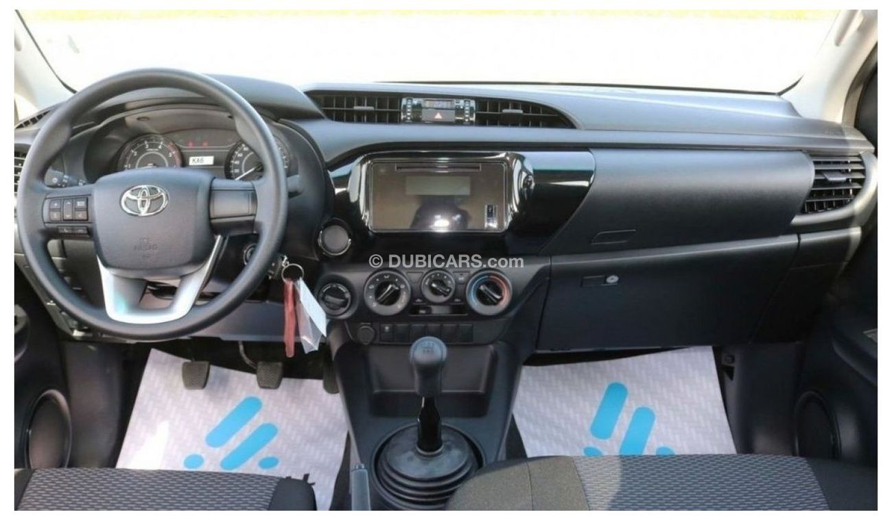 Toyota Hilux 2022 | DLX BASIC DIESEL MT 4X4 - BLACK INTERIOR AND FABRIC SEATS WITH GCC SPECS - EXPORT ONL