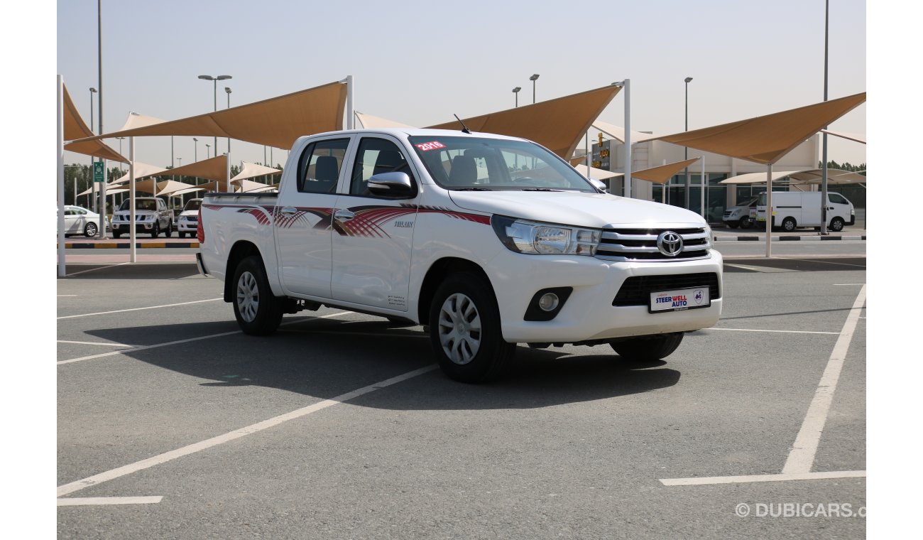 تويوتا هيلوكس 4X2 FULLY AUTOMATIC PICKUP WITH GCC SPEC