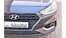 Hyundai Accent AED 938 PM | 1.6L GL GCC WARRANTY