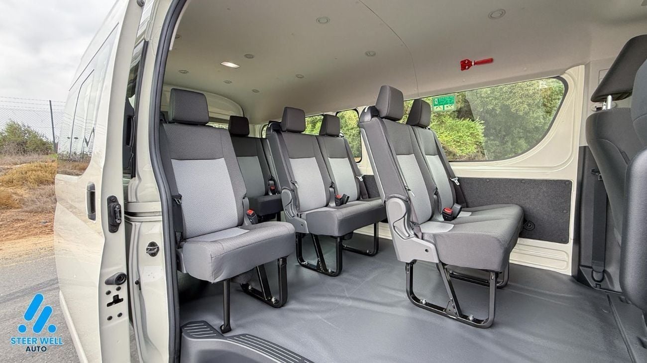 Toyota Hiace H300 2026 3.5L V6 Petrol | Automatic | GCC 13 Seater |  Commercial Van