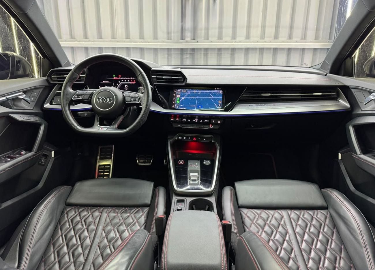 أودي S3 TFSI GCC | AL Nabooda Warranty 2028 | Al Nabooda Service 2028 or 75k Kms