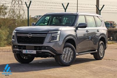 Nissan Patrol LE T2 3.5L V6 AWD 9AT 2026 | 8-Seater | Power Tailgate | 18” Alloy Wheels | Full Safety