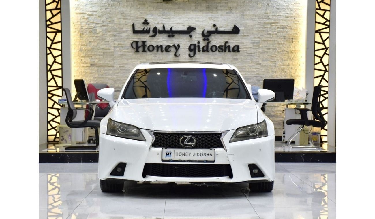 Lexus GS350 EXCELLENT DEAL for our Lexus GS350 F-Sport ( 2015 Model ) in White Color GCC Specs