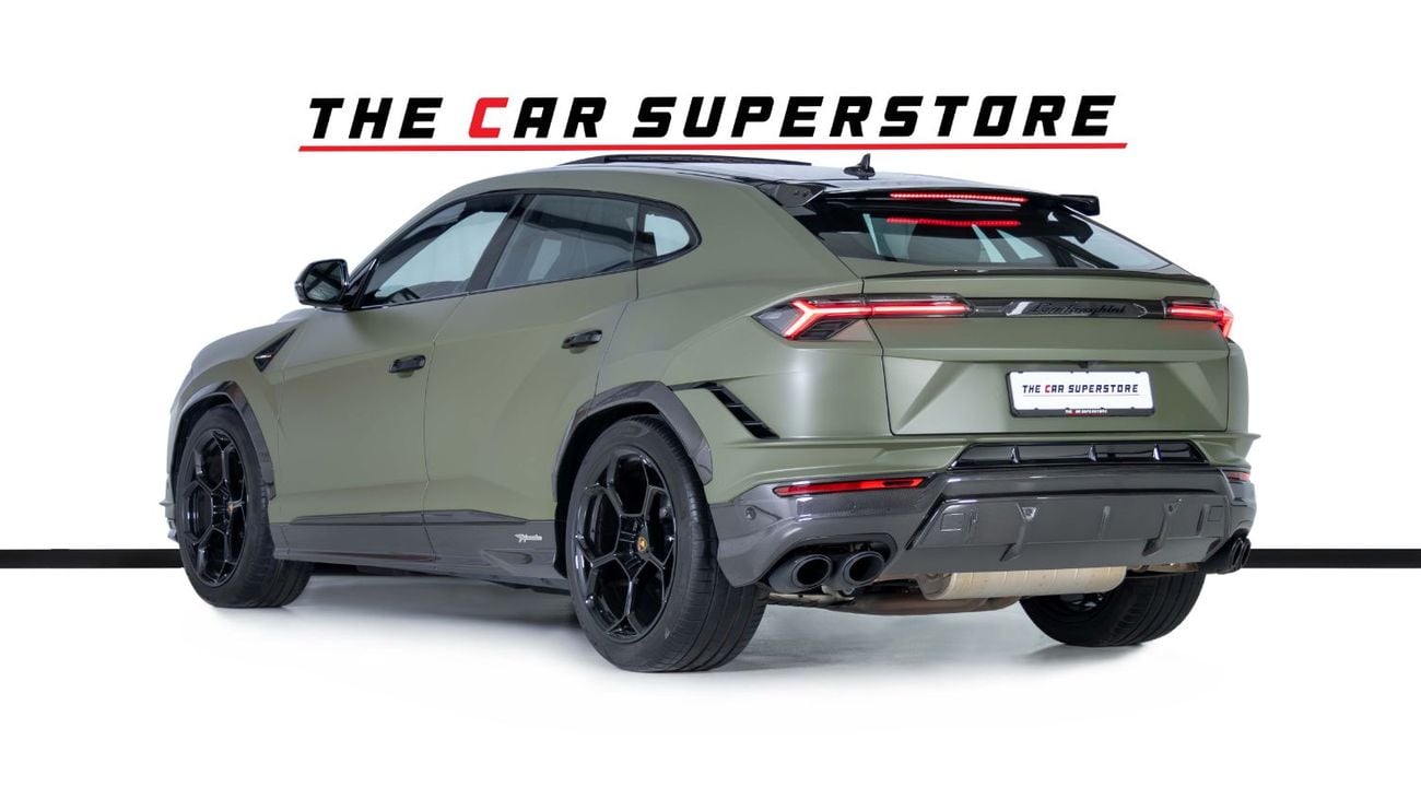 Lamborghini Urus 4.0T V8 Performante Special Matt Color-Alcantara Interior-Full carbon Fiber Exterior Trim