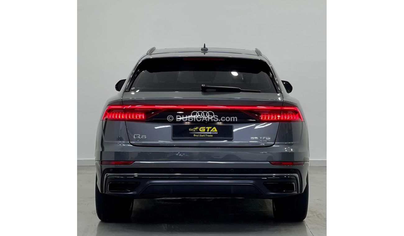 Audi Q8 2019 Audi Q8 55 TFSI Quattro S-Line, 08/2024 Agency Warranty + Service Contract, GCC