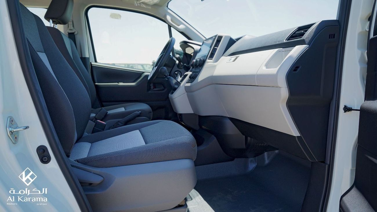 Toyota Hiace 2.8L 13-Seater  High Roof Van |  Manual Transmission | Rear Camera