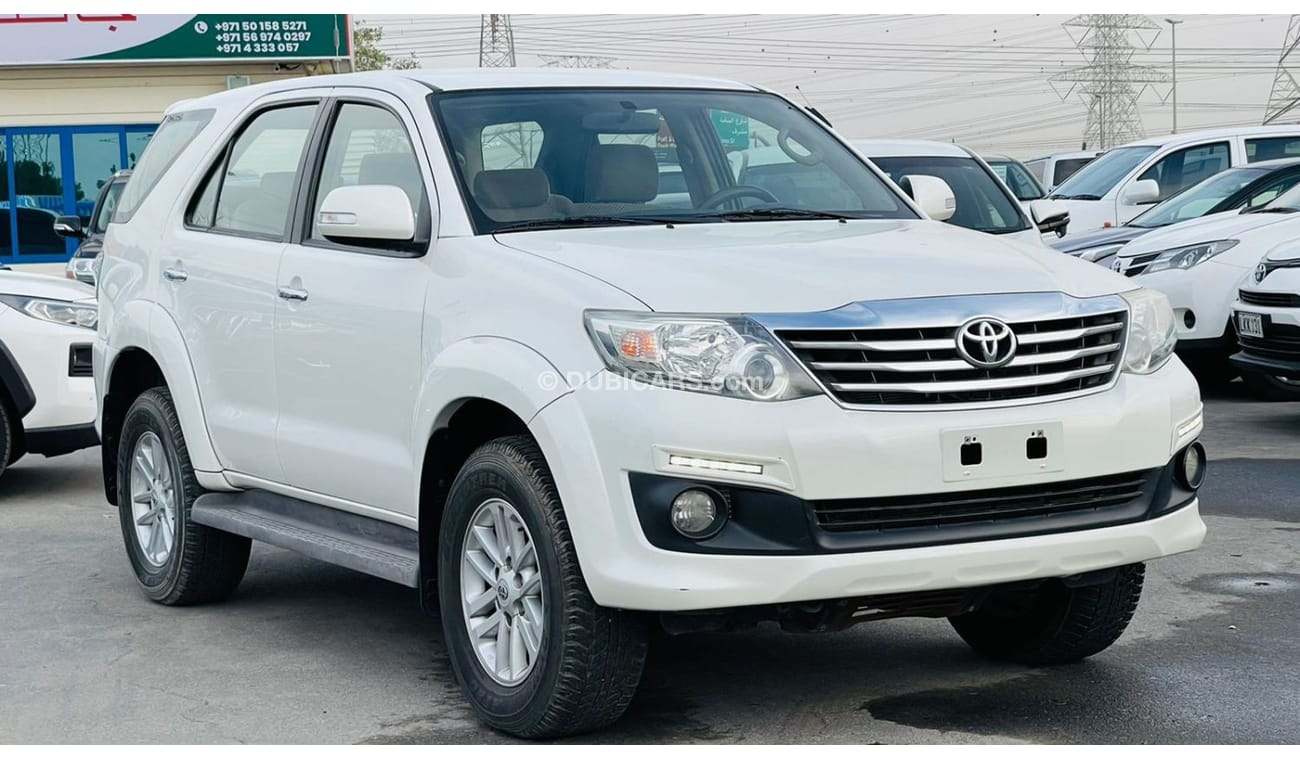 Toyota Fortuner 2015 Toyota Fortuner EXR [Left Hand Drive], 2.7L 4cyl Petrol, Automatic, Four Wheel Drive.