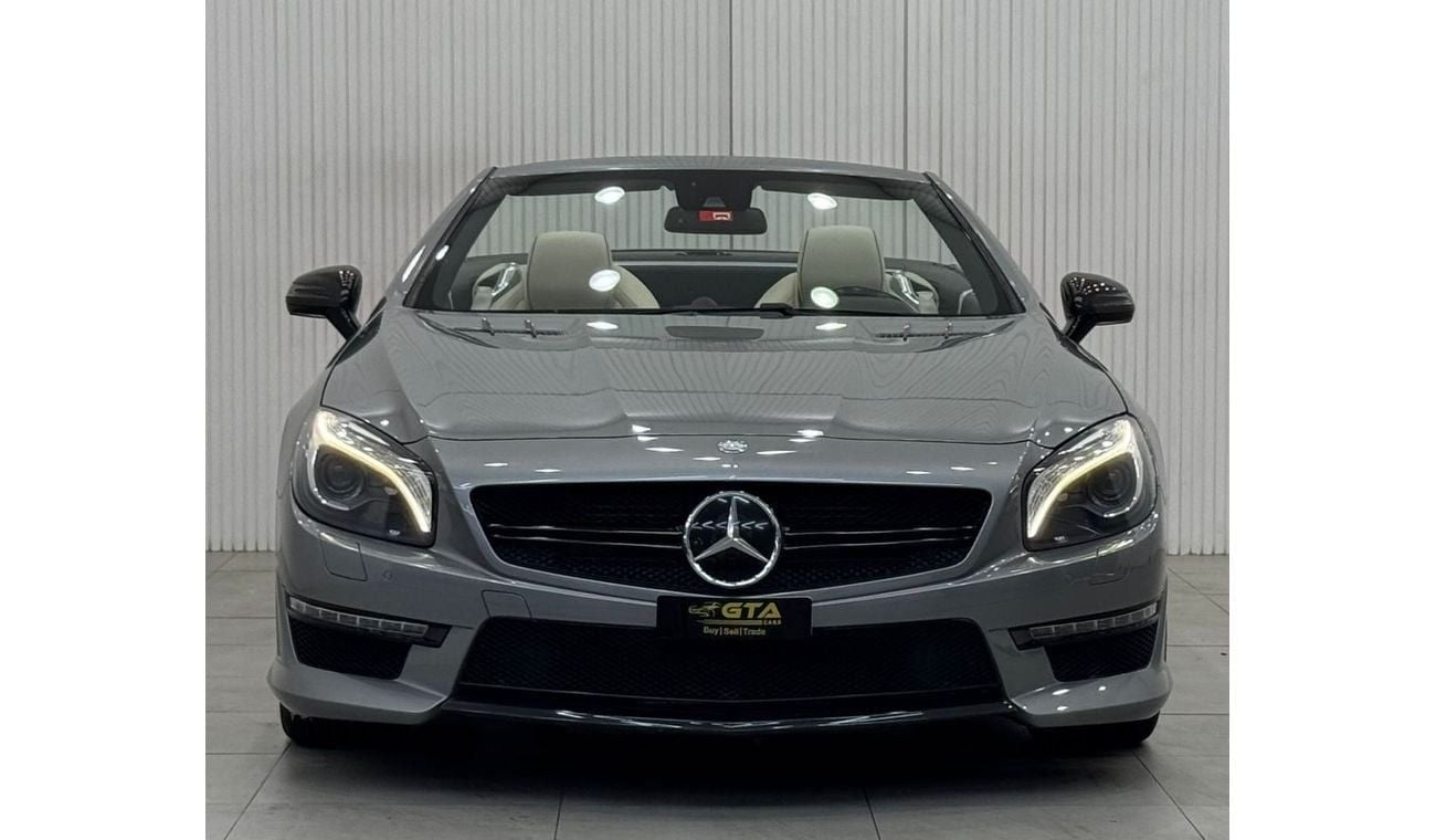 Mercedes-Benz SL 63 AMG Std 5.5L (530 HP) 2014 Mercedes Benz SL63 AMG Roadster, Full Service History, Full Options, Low Kms,