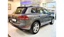 Volkswagen Touareg ( FULL OPTION ) FULL SERVICE HISTORY Volkswagen Touareg 2015 Model!! in Grey Color! GCC Specs