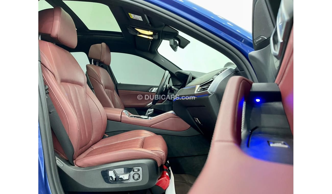 بي أم دبليو X6 40i M سبورت 2020 BMW X6 xDrive40i M-Sport, BMW Warranty 2025, BMW Service History 2025, Low KMs, GCC