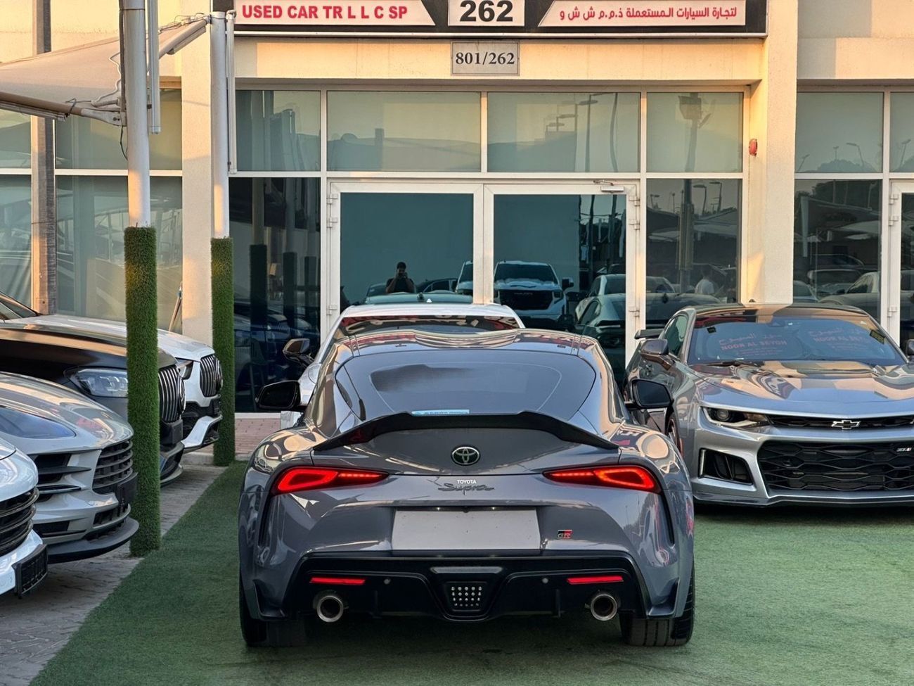 تويوتا سوبرا تويوتا سوبرا جي ار خليجي 2024 شييكات الوكالة (تحت الضمان) قير عادي صبغ وكالة بحالة الوكالة لون مميز