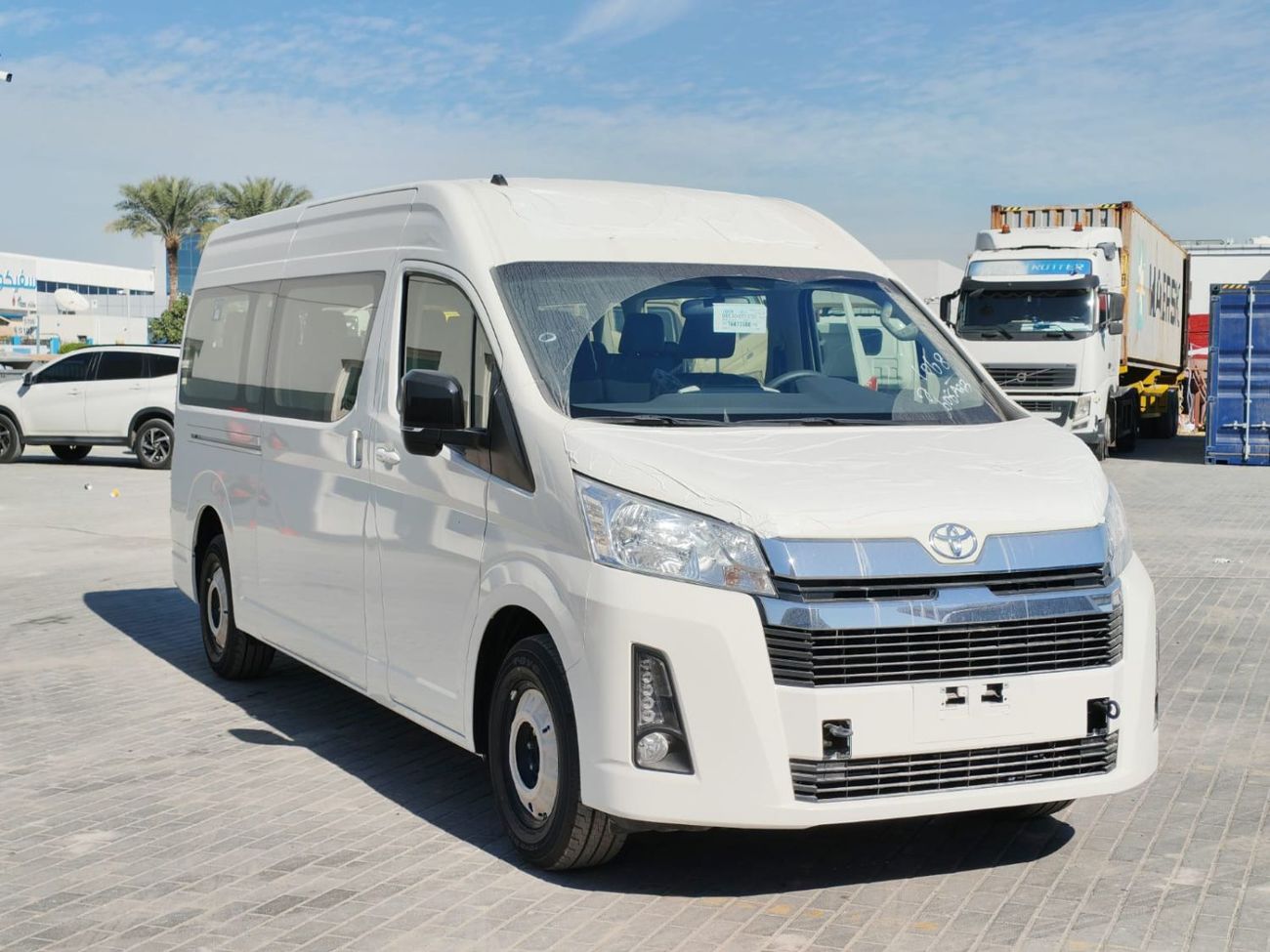 تويوتا هاياس 2025 Toyota Hiace GL 13-Seater High-Roof Full-Option 2.8L 4-Cyl Diesel A/T RWD Export Only