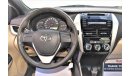 Toyota Yaris 1.3L SE 2018 GCC SPECS DEALER WARRANTY