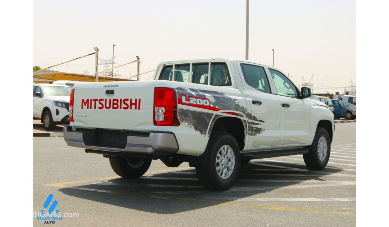 Mitsubishi Triton First Showroom to have the New Shape L200 Triton GLX 2024 /2.4L Petrol 4WD / For Export