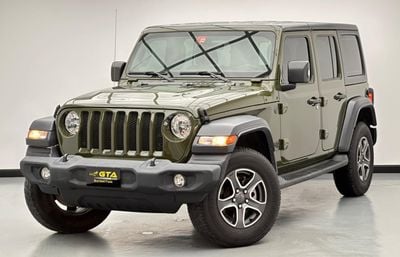 Jeep Wrangler 2023 Jeep Wrangler Unlimited Sport, 1 Year Warranty Unlimited KM, Full Service History, GCC