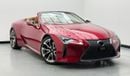 Lexus LC500 Carbon 5.0L 2021 Lexus LC500 Carbon, 2026 / Dec Lexus Warranty, Lexus Service History, GCC