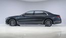 مرسيدس بنز S 580 4Matic AMG Line - AED 7,025 P/M - Warranty till 08/2028