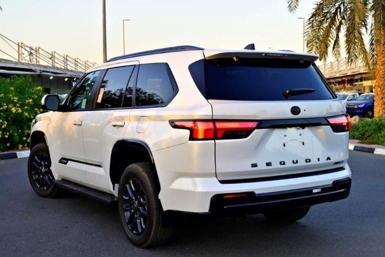 تويوتا سيكويا 2025 SEQUOIA PLATINUM I-FORCE HYBRID V6 3.5L 4WD 7-SEATER AT