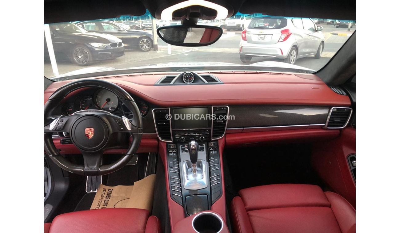 بورش باناميرا موديل 2014 خليجي فل مواصفات كراسي جلد ومثبت سرعه وتحكم كهربي كامل ونظام صوت ممتاز وكاميرا خلفيه ومثب