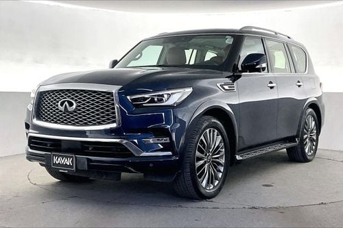 Infiniti QX80 Luxe Sensory ProActive (8 Seater) | National Day Celebration | Guaranteed Warranty | 0 Down Payment