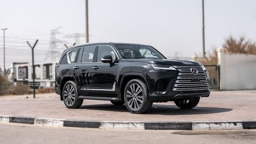 لكزس LX 700h 2026 Lexus LX700h Signature 3.5L AT Hybrid (Black-Tan) with Auto park