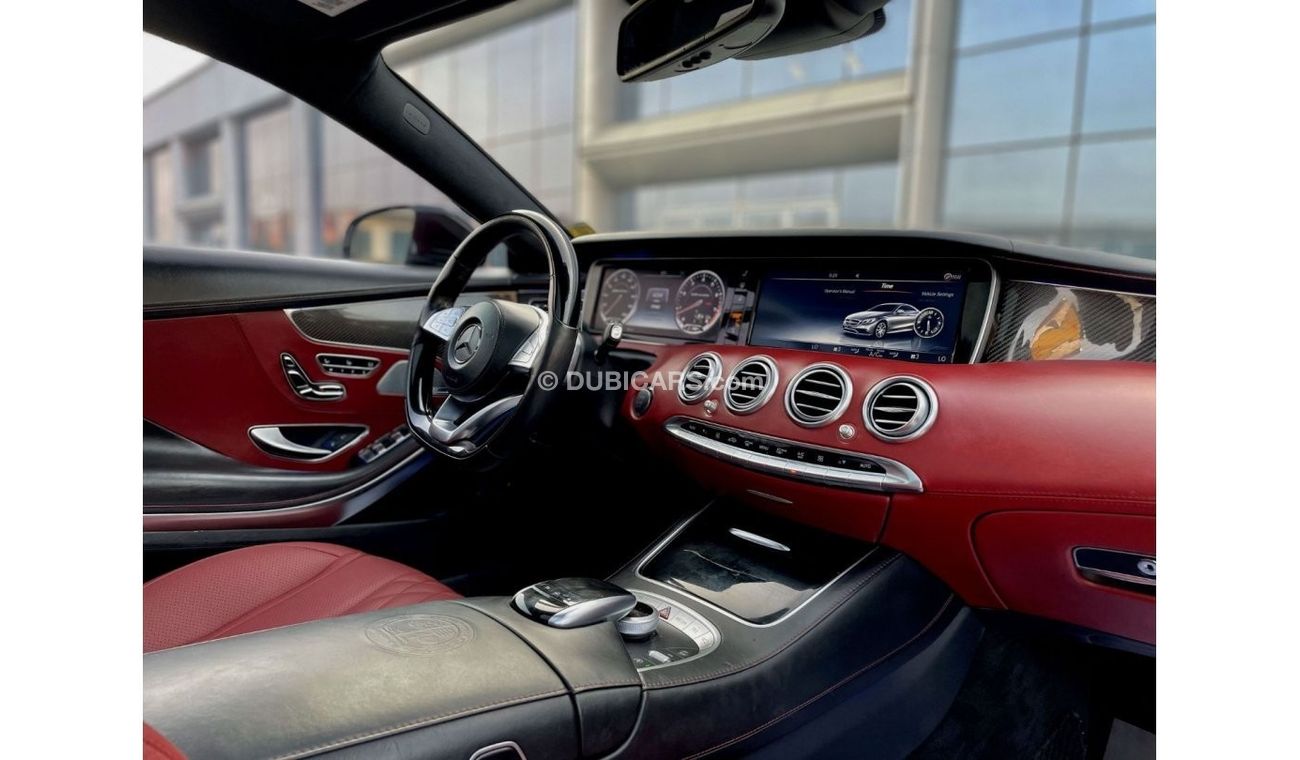 Used Mercedes Benz S 63 AMG Coupe 2016 for sale in Dubai - 673319
