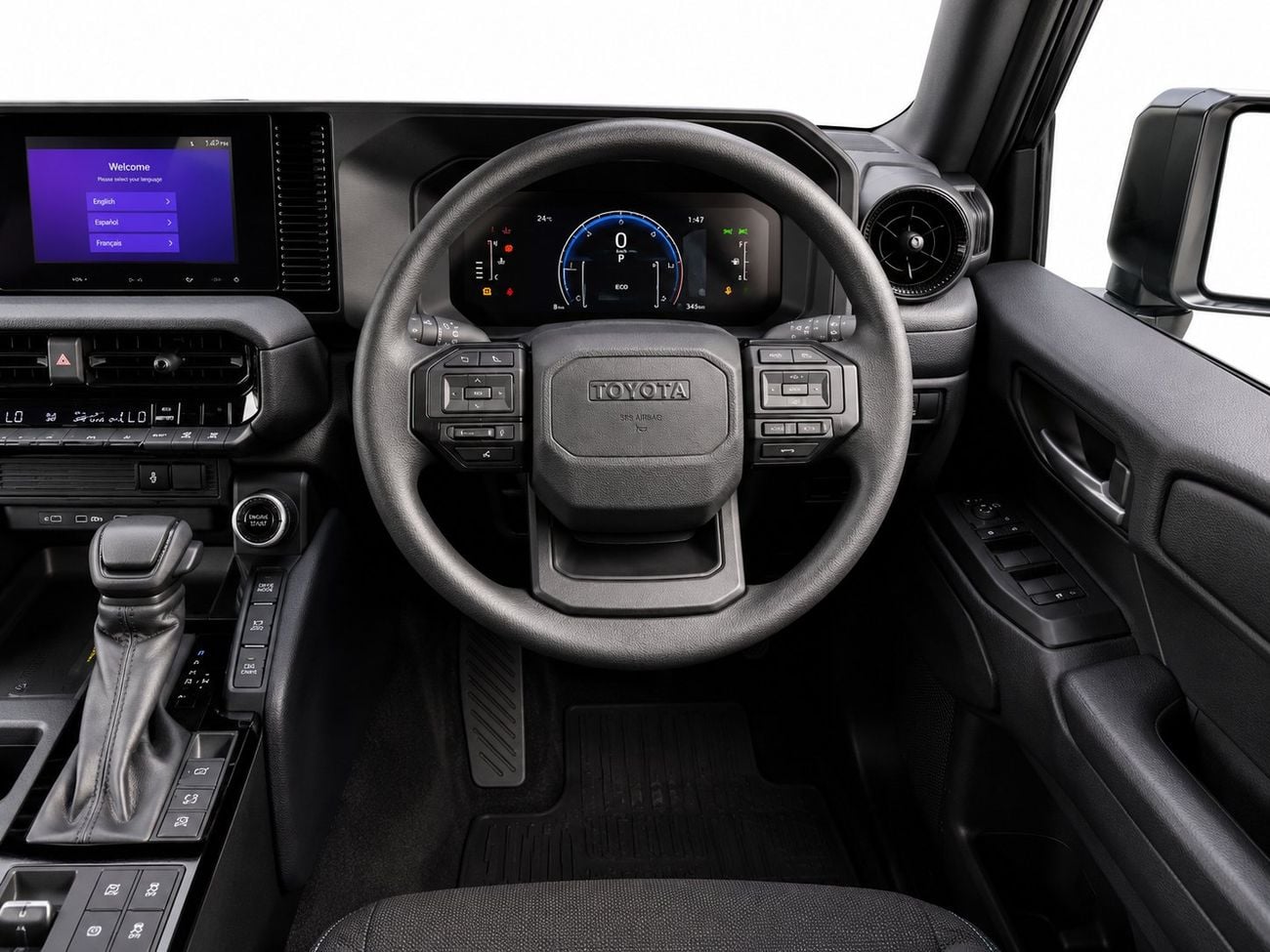 تويوتا برادو ECTAI0003 - RHD Toyota Prado AR-TX - 2.8L Diesel Auto - Grey - 2025