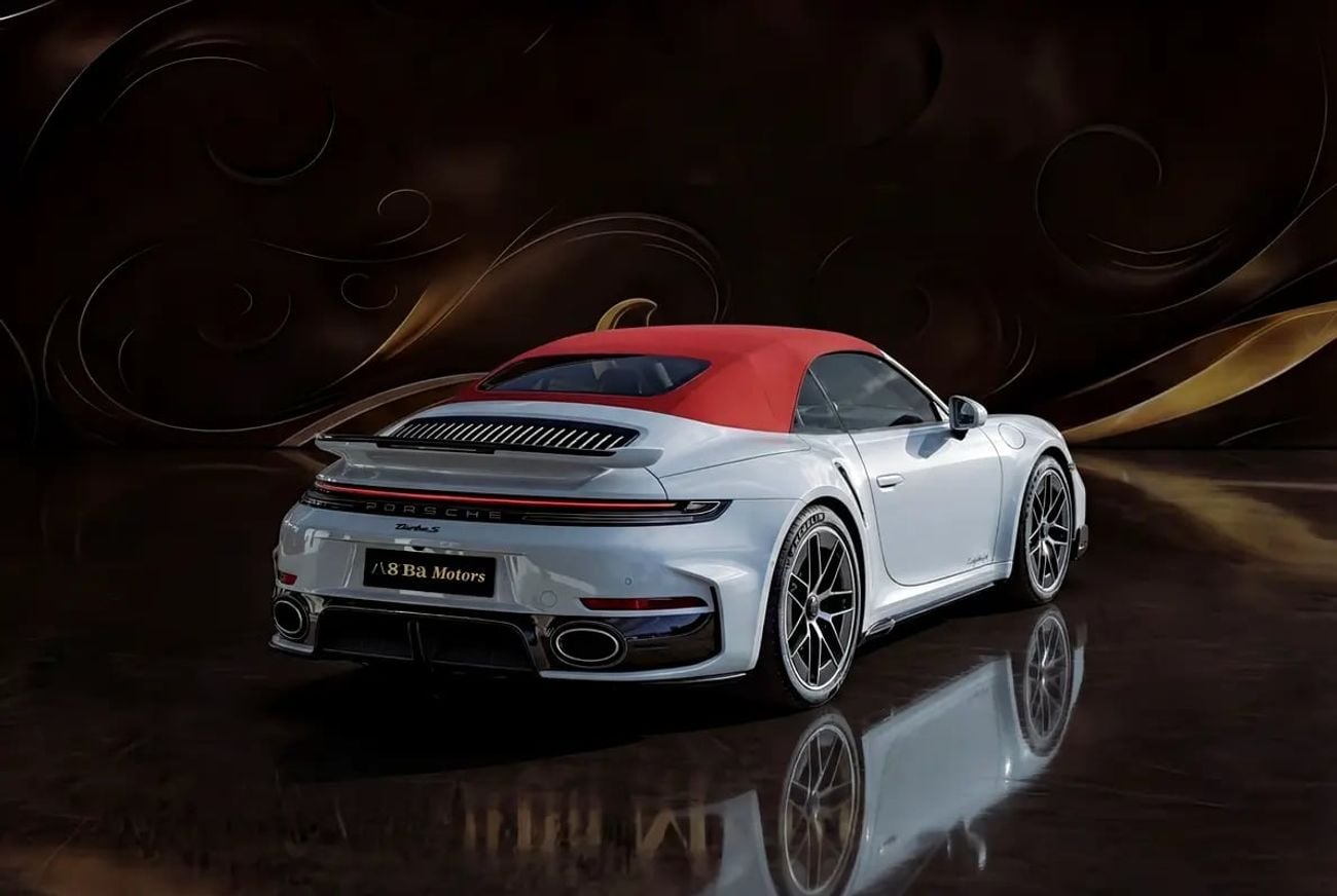 بورش 911 Turbo S 3.8L (530 HP) Convertible 911 Turbo S | GCC Specs With Al-Naboodah Warranty and Service | Br
