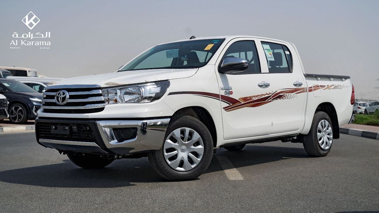 Toyota Hilux GLX GL 2.4L D-4D | Manual Transmission | Bed Liner | GCC Specs | Zero KM