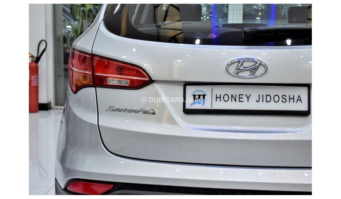 Hyundai Santa Fe EXCELLENT DEAL for our Hyundai SantaFe ( 2015 Model ) in Silver Color GCC Specs