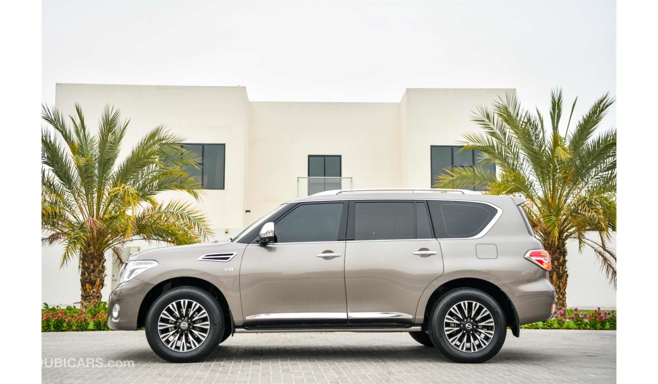 Nissan Patrol Platinum Kit - Warranty - GCC - AED 2,526 Per Month