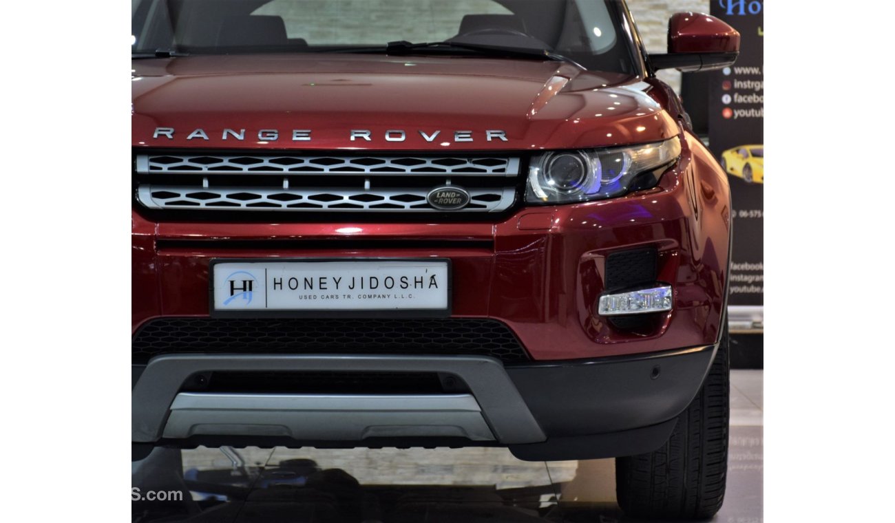 لاند روفر رانج روفر إيفوك EXCELLENT DEAL for our Land Rover RANGE ROVER Evoque 2014 Model!! in Red Color! GCC Specs