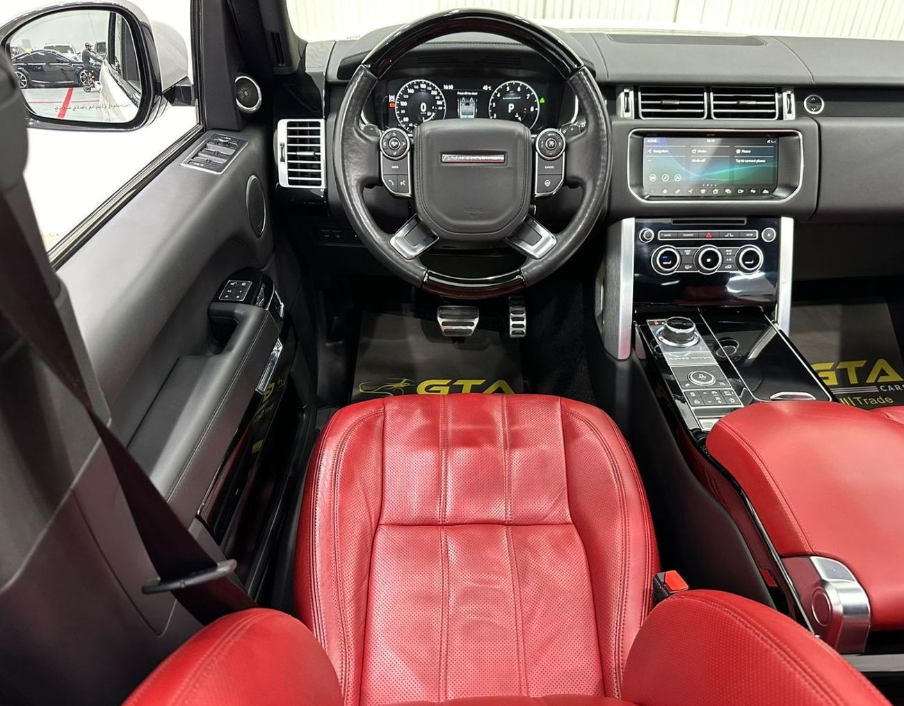 لاند روفر رينج روفر 2017 Range Rover Vogue SE Supercharged, 2024 Range Rover Warranty + Service Pack, Full Options, GCC