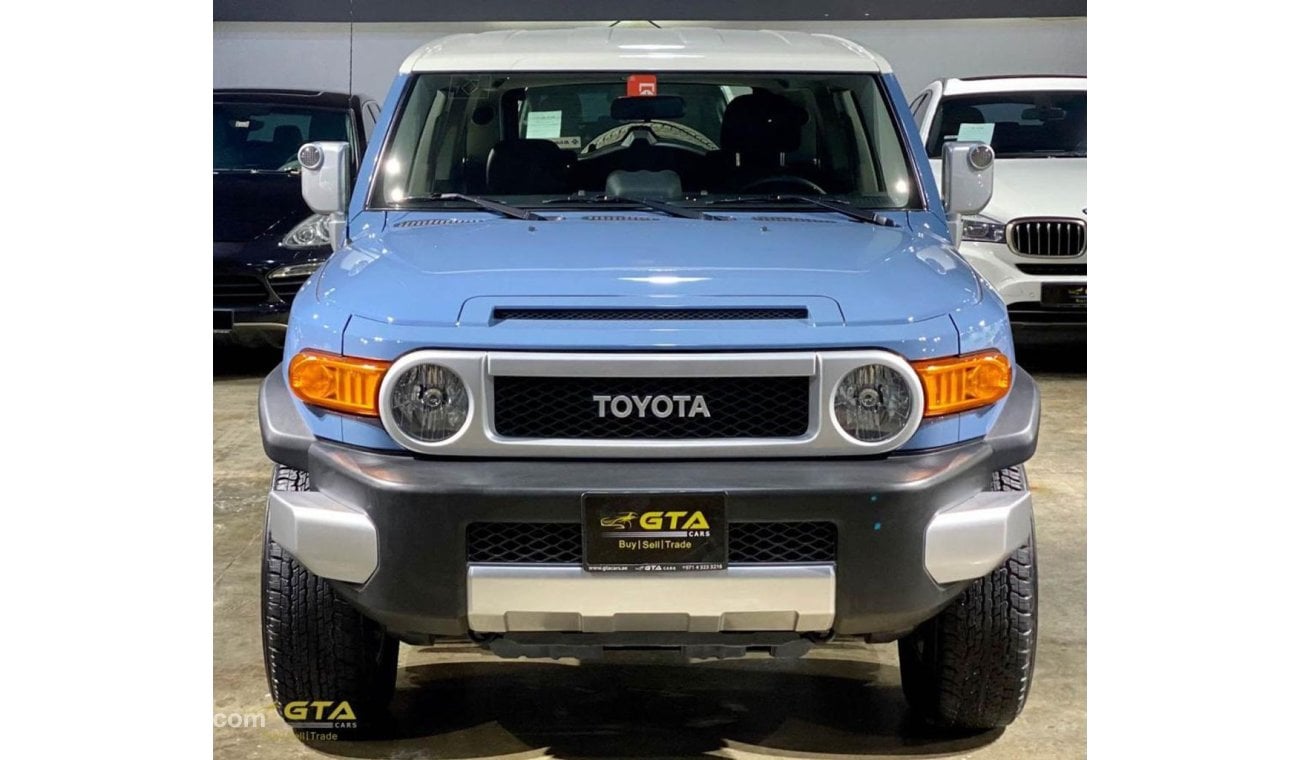 تويوتا إف جي كروزر 2020 Toyota FJ Cruiser GXR, November 2022 Toyota Warranty, Full Service History, Low KMs, GCC