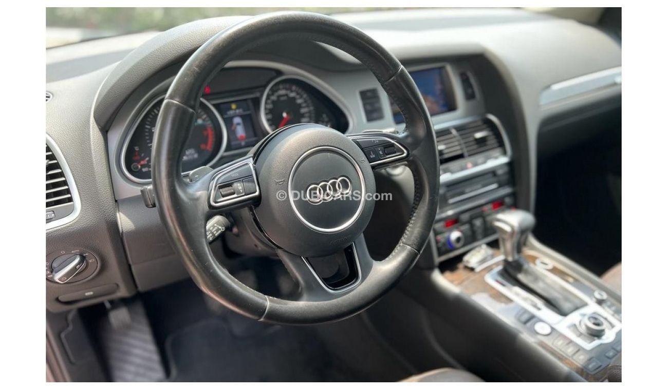 Audi Q7 FSI quattro S-Line AUDI Q7 2014 GCC S LINE FULL OPTIONS 7 SEATER IN PERFECT CONDITION