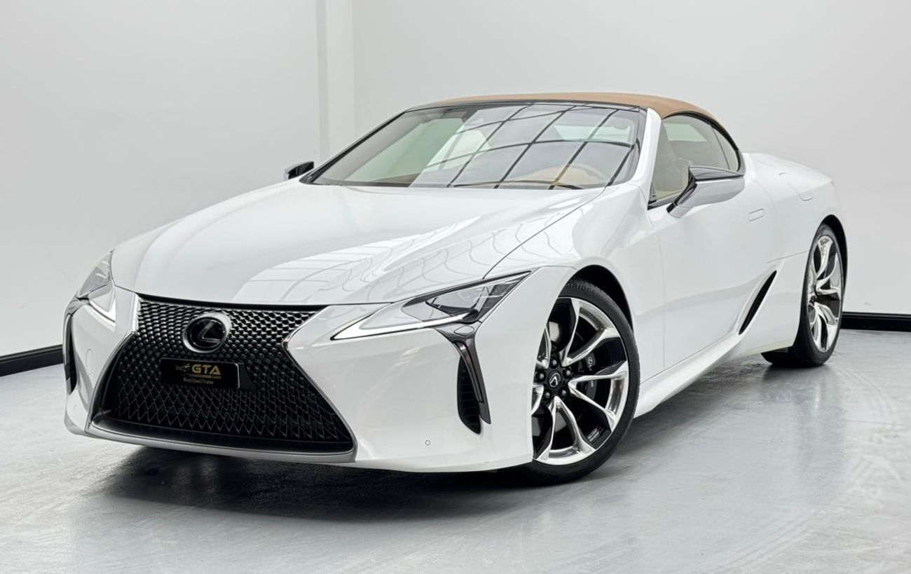 Lexus LC500 Carbon 5.0L 2021 Lexus LC500 Carbon, 1 Year Warranty, Lexus Service History, GCC