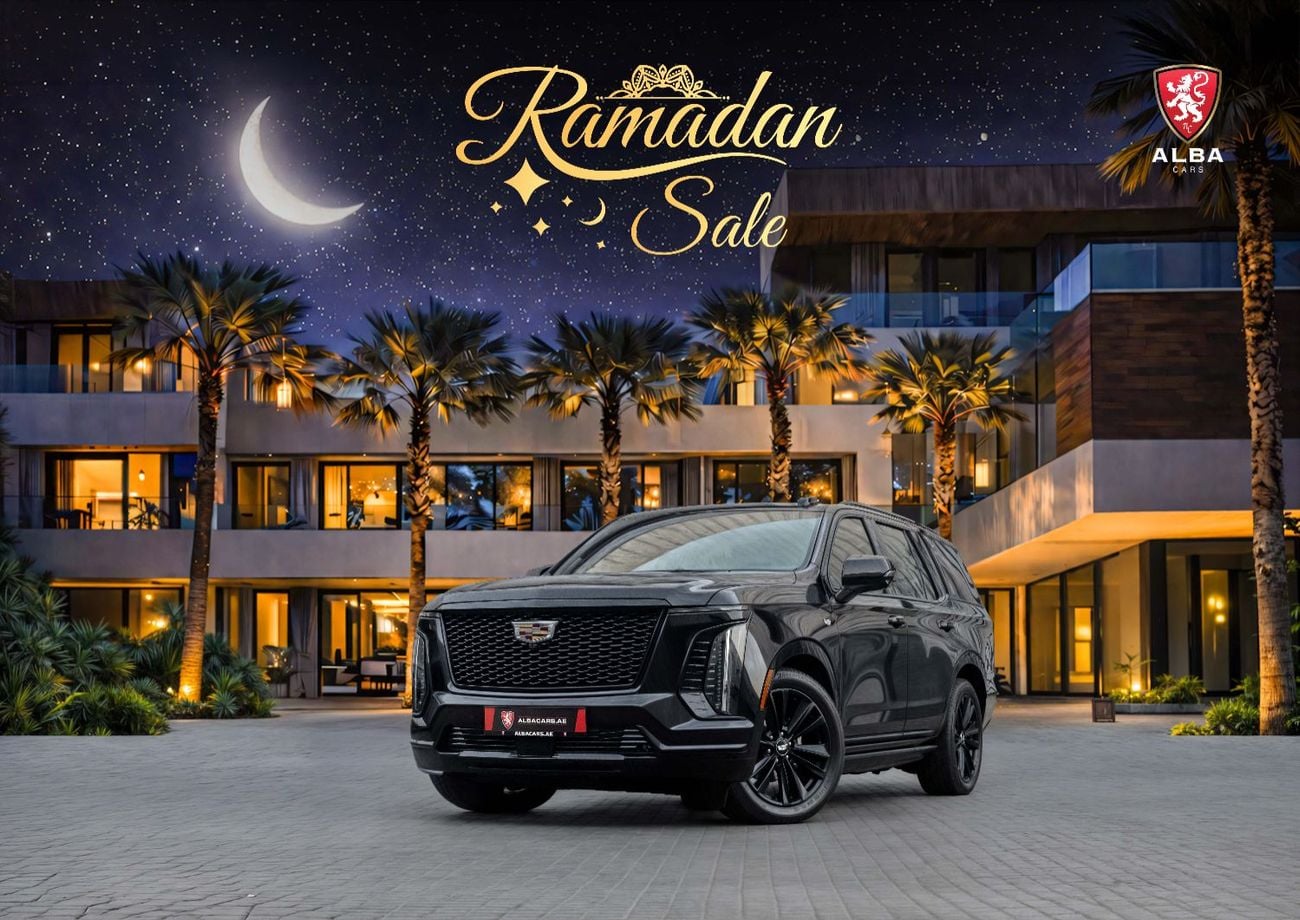 Cadillac Escalade Escalade Sport Platinum | 10,380 P.M | 0% Downpayment | Cadillac Warranty! | Ramadan Offer!