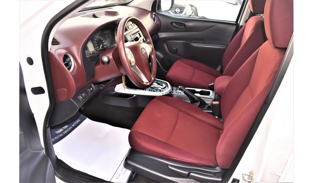 Nissan Navara AED 1311 PM | 2.5L AT PW 2WD GCC WARRANTY