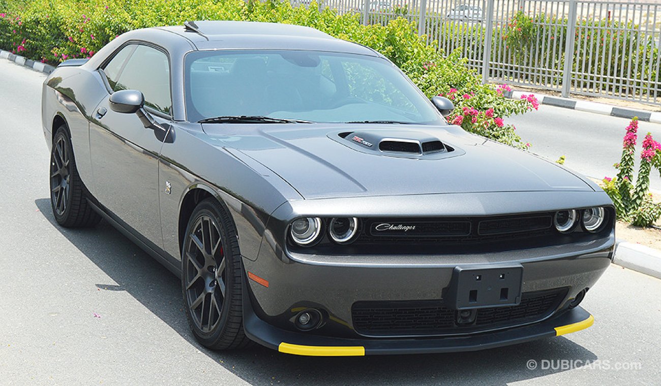 Dodge Challenger 2019 Scatpack SRT, 6.4-V8 HEMI GCC, 0km w/ 3 Years or 100,000km Warranty (RAMADAN OFFER)