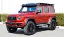 مرسيدس بنز G 63 AMG 4X4² BRAND NEW MERCEDES - BENZ G63 4X4 SQUARED 2023 RED MATE COLOR