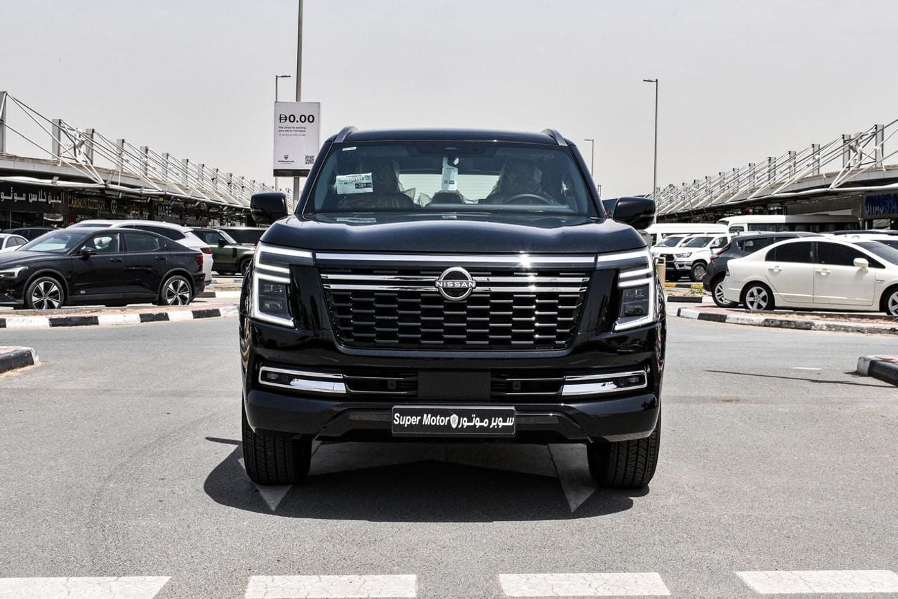 Nissan Patrol 3.8L V6 LE Titanium | GCC | Al Rusomani Warranty
