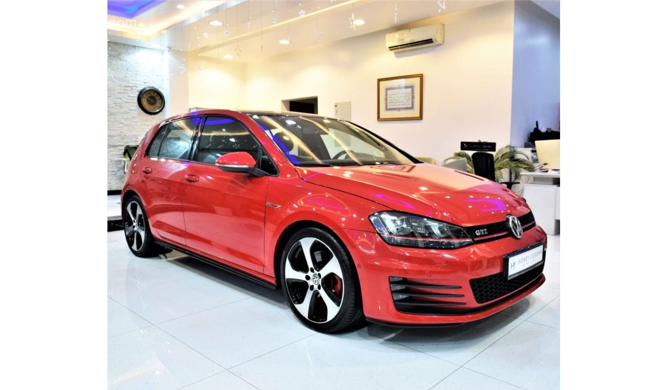 فولكس واجن جولف All GO. All SHOW. ONE HOT HATCH! Volkswagen GTi 2014 Model! GCC Specs