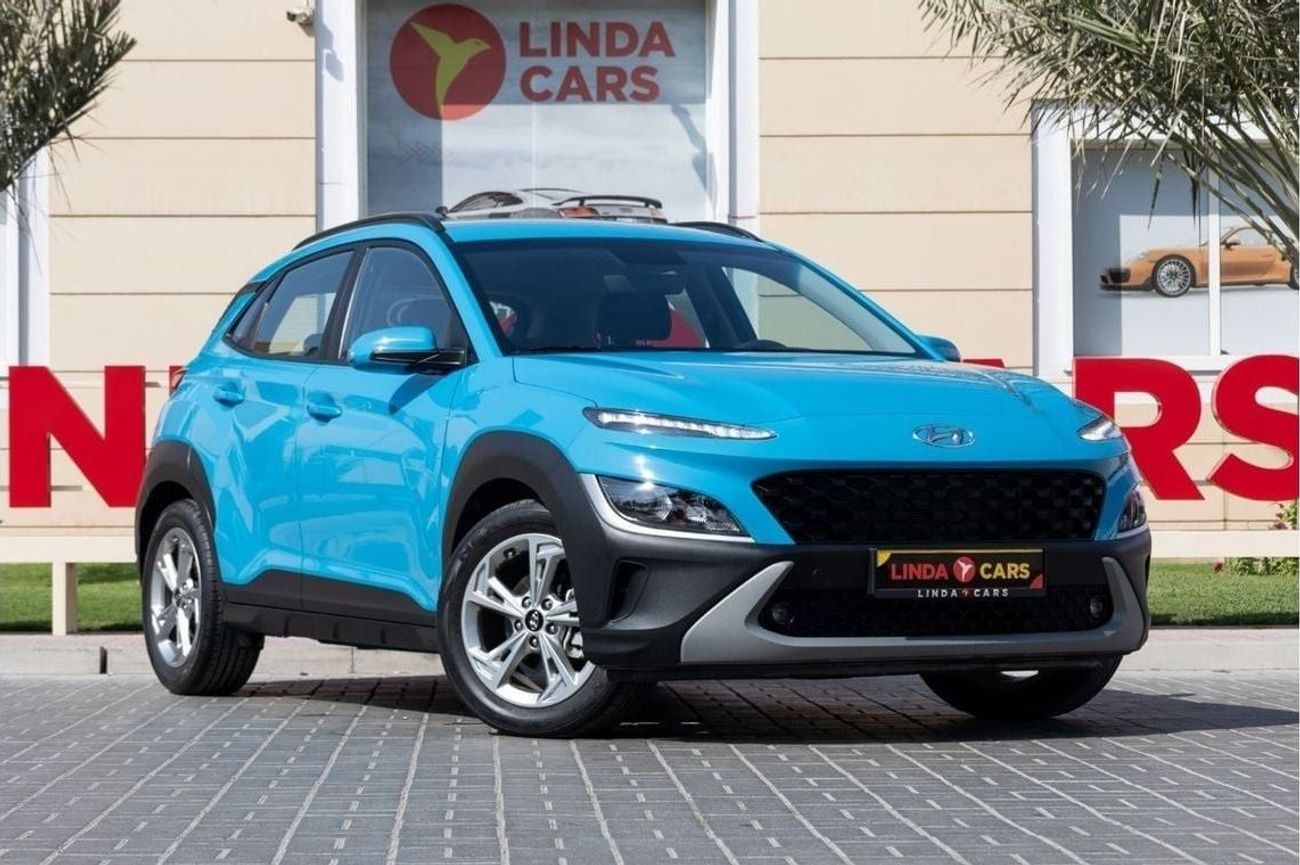 Hyundai Kona Hyundai Kona 2023 GCC under Agency Warranty with Flexible Down-Payment.