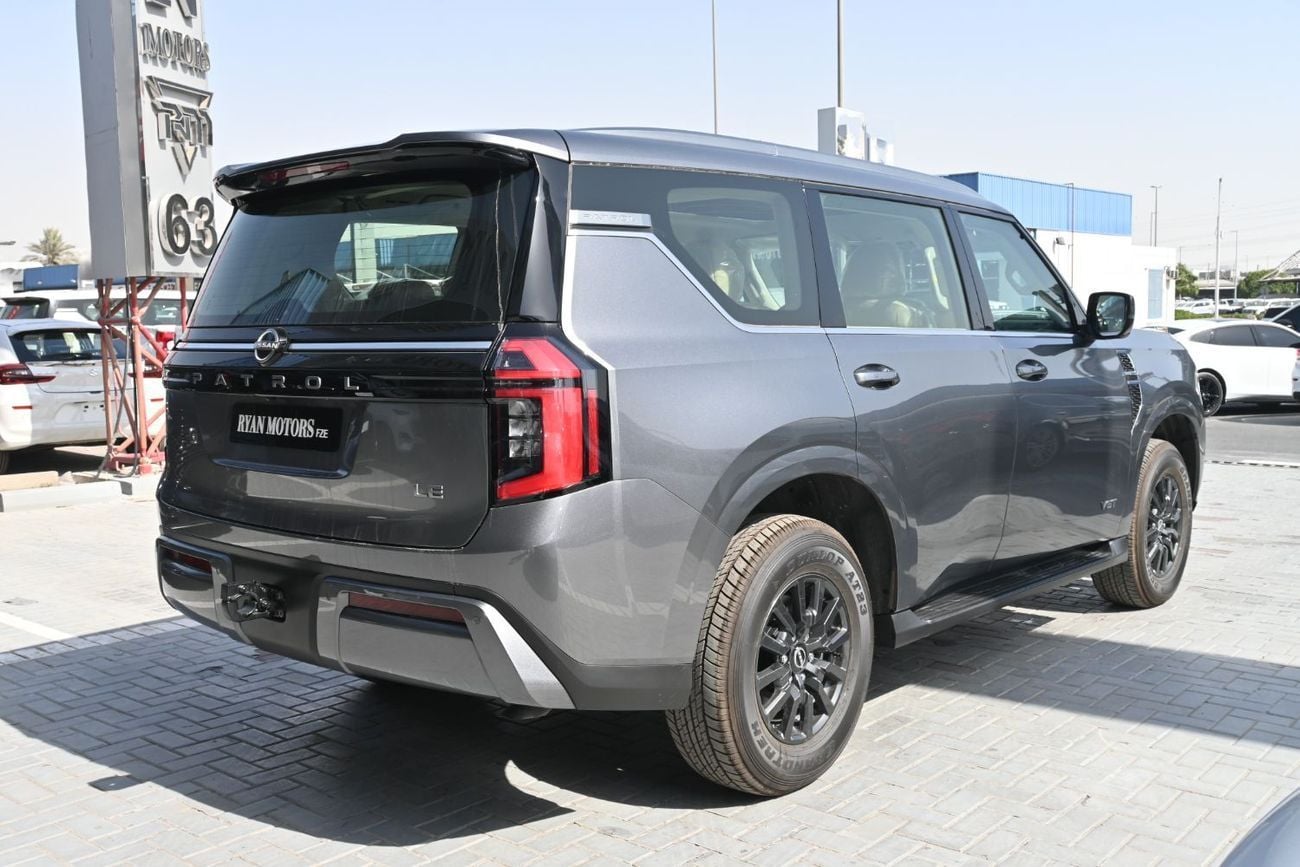 نيسان باترول NISSAN PATROL LE 3.5L TwinTurbo V6 Petrol 4WD, Model 2025, Color Grey