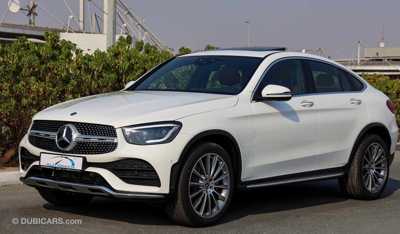 مرسيدس بنز GLC 300 ,GLC VIP   AMG ,2020مطابقة للمواصفات الخليجية 0 كم مع ضمان سنتان + 3 سنين صيانة عند EMC