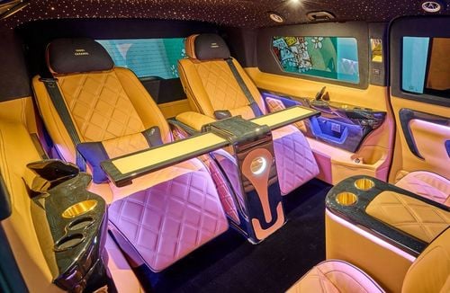 Mercedes-Benz V 300 2026 “SABEL CARAMEL” - Handcrafted by ROYAL CUSTOMS in Dubai (5 Year Warranty)