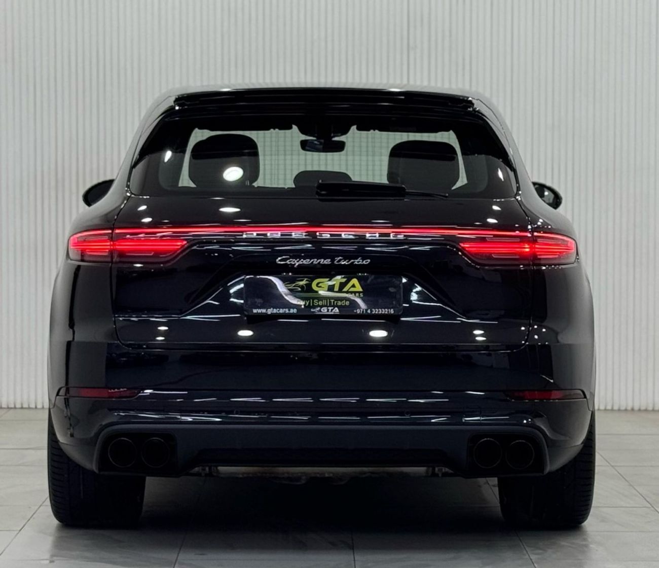 بورش كايان Turbo 4.0L (550 HP) 2019 Porsche Cayenne Turbo, Warranty, Full Porsche Service History, Carbon Fiber