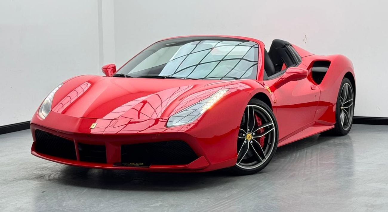 Ferrari 488 Spider 2017 Ferrari 488 Spider, 2026 Ferrari Warranty, Ferrari Service History, GCC