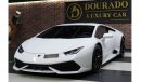 Lamborghini Huracan +VAT + WARRANTY +SERVICE